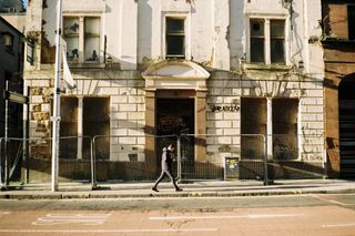 Derelict building on Oswald St, Glasgow
